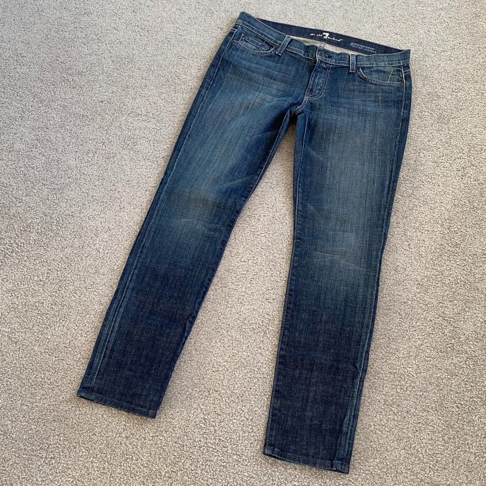 - 7 for All Mankind Gwenevere Super Skinny Jeans US 29   - L388